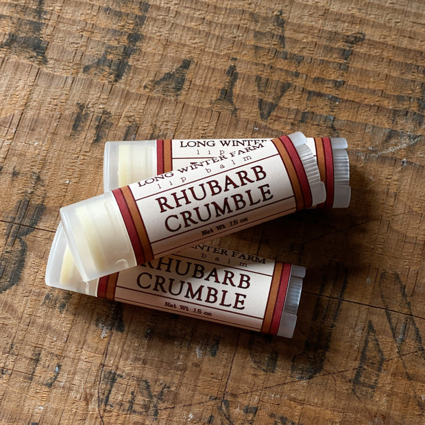 Rhubarb Crumble Limited Run Lip Balm